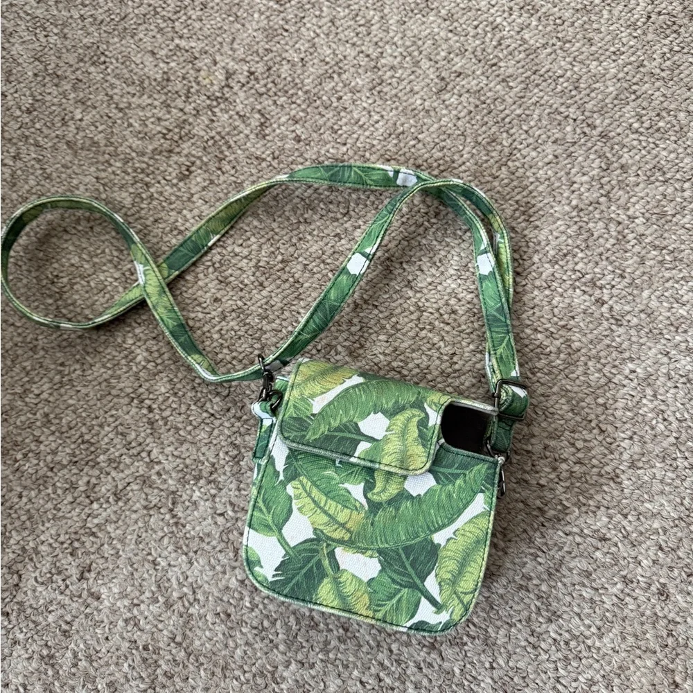 Green Banana Leaf Instax Mini Camera Case